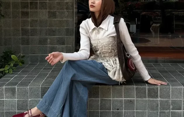 5 Chic Y2k Hijab Outfit Ideas We'll Be Taking Into Autumn This Year