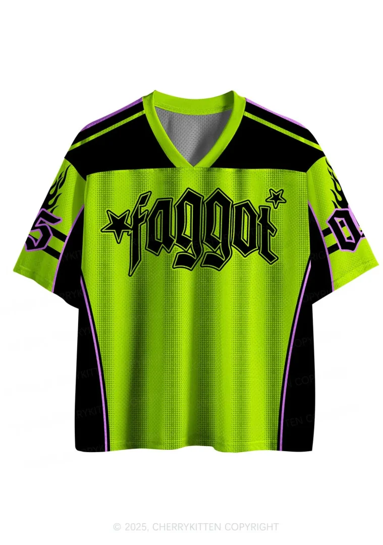 Custom Faggot Stars Pride Y2K Sport Jersey Shirts Cherrykitten