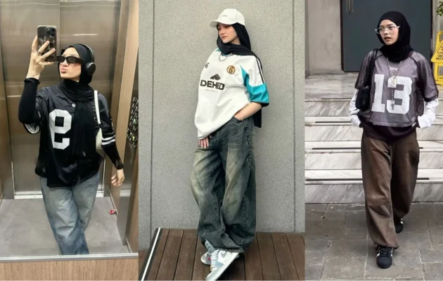 How I Style My Jersey with a Hijab Outfit – Y2K Vibes Included!