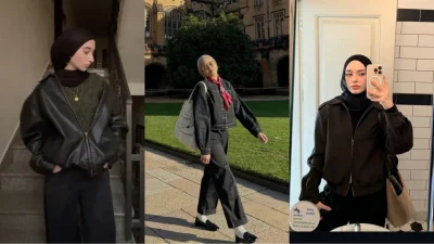 My Favorite Hijab Outfit Formulas for a Dark Aesthetic Trend