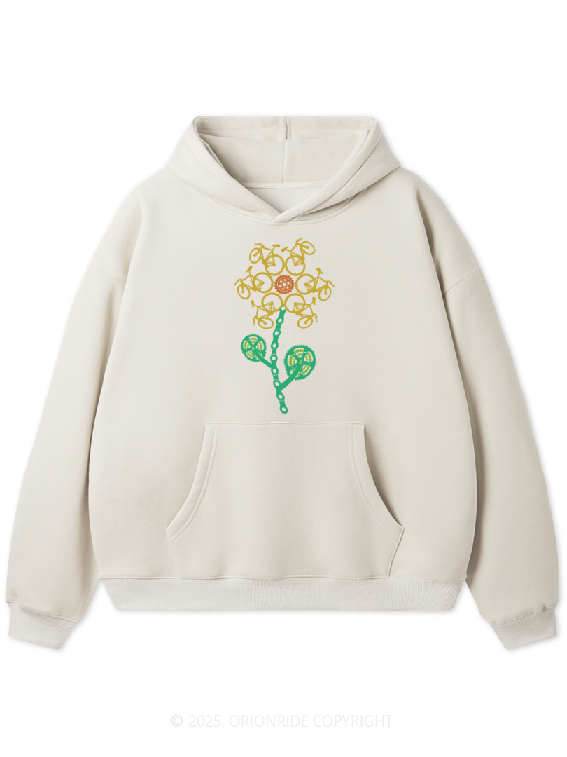 Orionride Sunflower Women's Fleece Hoodie