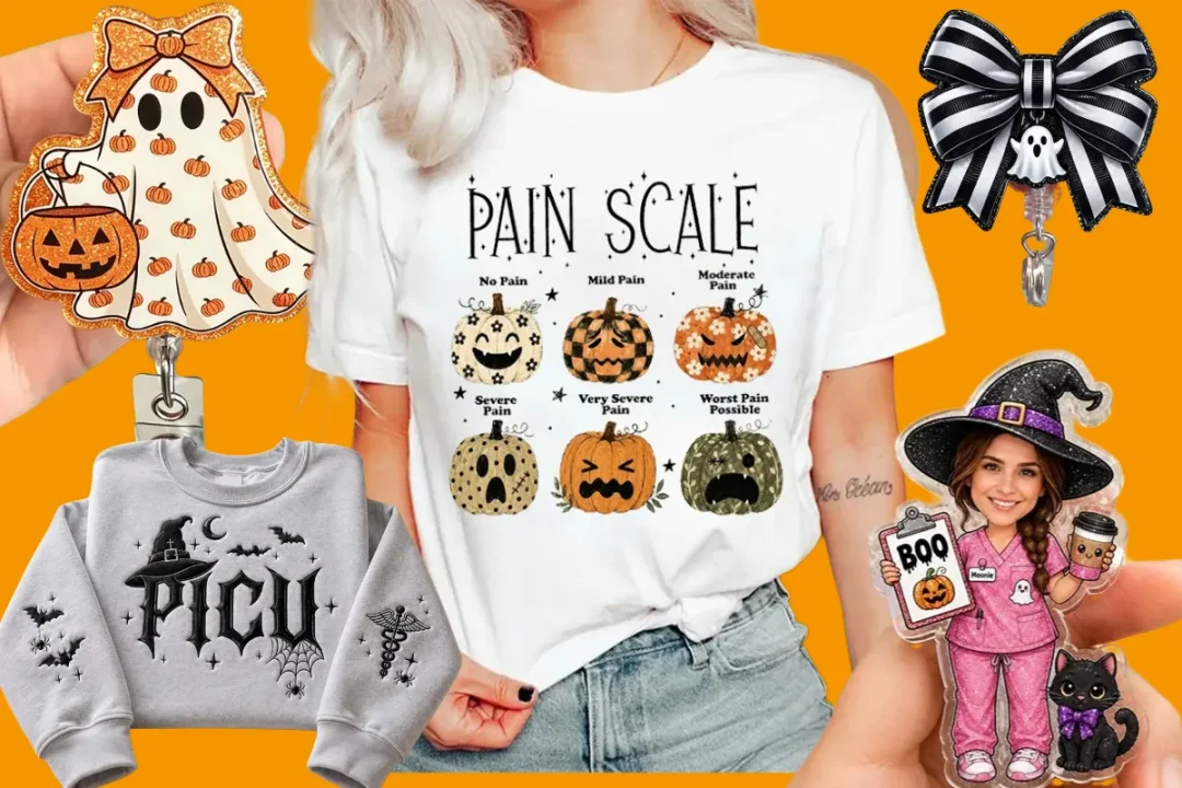 From Morning Rounds to Evening Parties: The Best Nurse Shirts and Accessories for Spooky Season