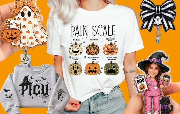 From Morning Rounds to Evening Parties: The Best Nurse Shirts and Accessories for Spooky Season